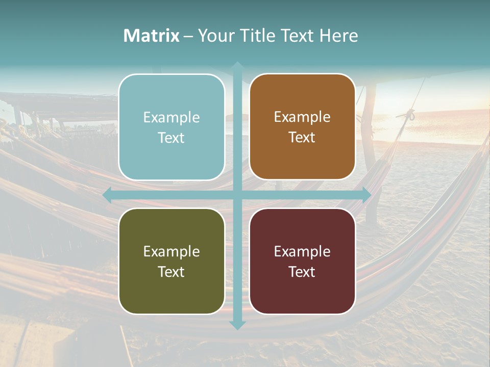 Shore Sun Colombia PowerPoint Template