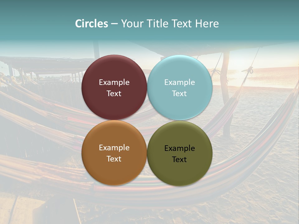 Shore Sun Colombia PowerPoint Template