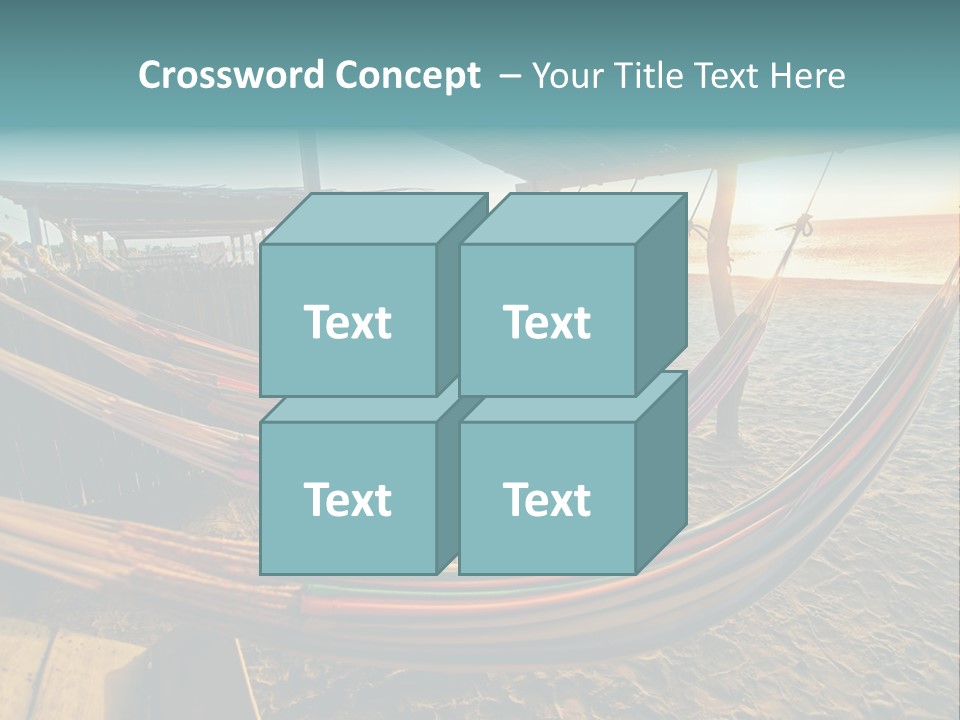 Shore Sun Colombia PowerPoint Template