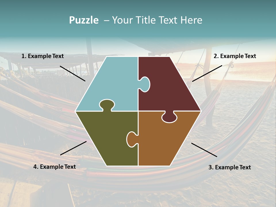 Shore Sun Colombia PowerPoint Template