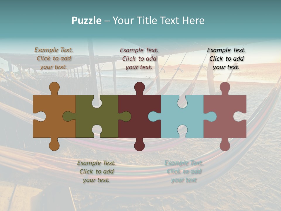 Shore Sun Colombia PowerPoint Template