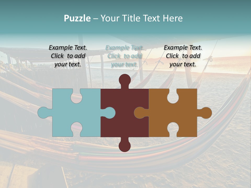 Shore Sun Colombia PowerPoint Template