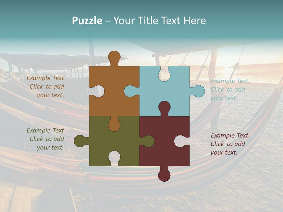 Shore Sun Colombia PowerPoint Template