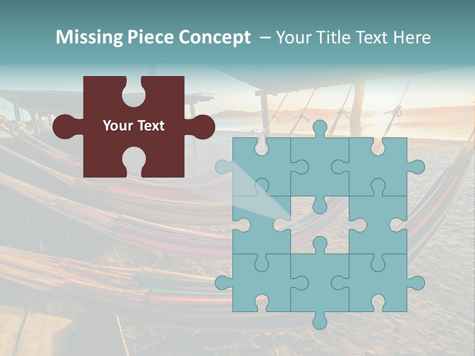 Shore Sun Colombia PowerPoint Template