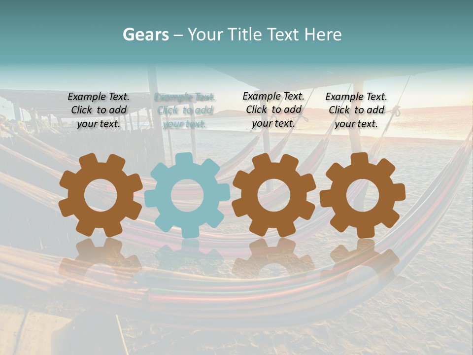 Shore Sun Colombia PowerPoint Template