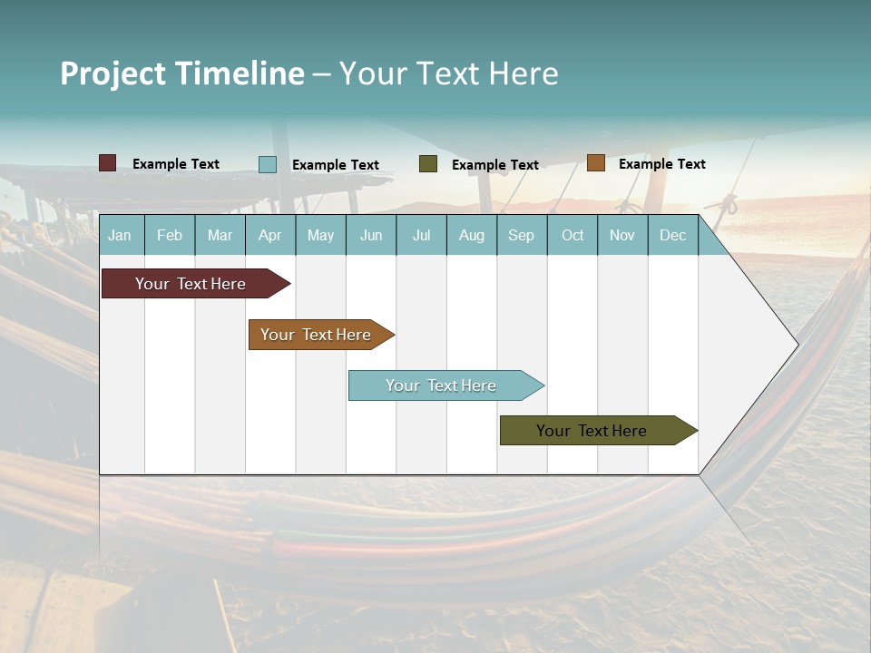 Shore Sun Colombia PowerPoint Template