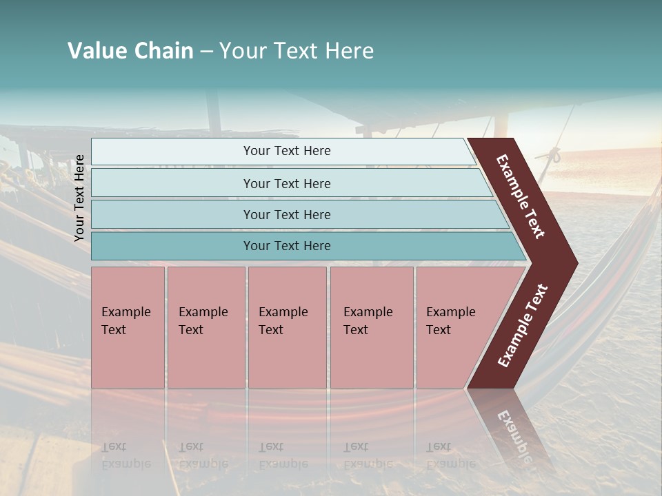 Shore Sun Colombia PowerPoint Template
