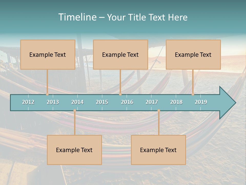 Shore Sun Colombia PowerPoint Template