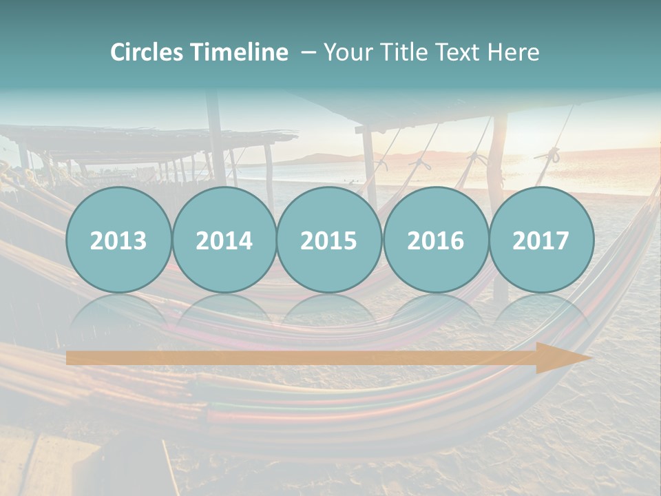 Shore Sun Colombia PowerPoint Template