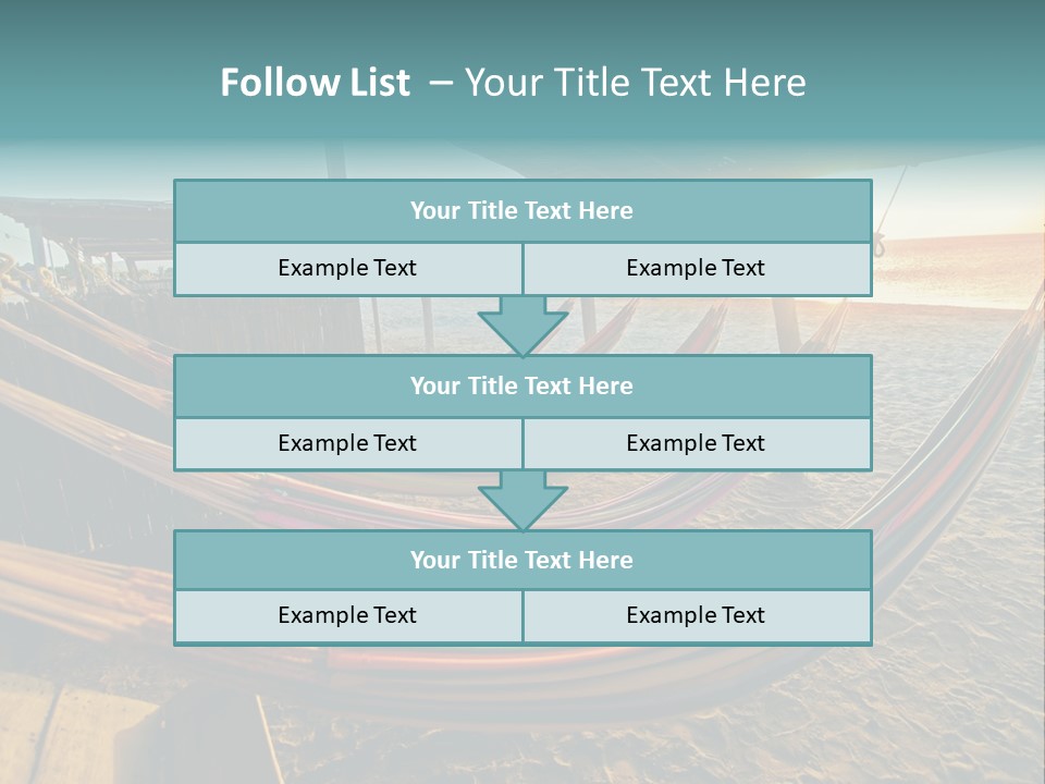 Shore Sun Colombia PowerPoint Template