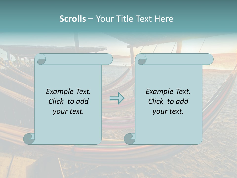 Shore Sun Colombia PowerPoint Template