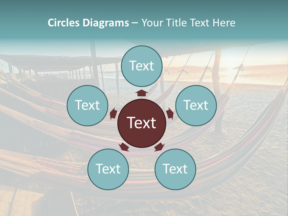 Shore Sun Colombia PowerPoint Template