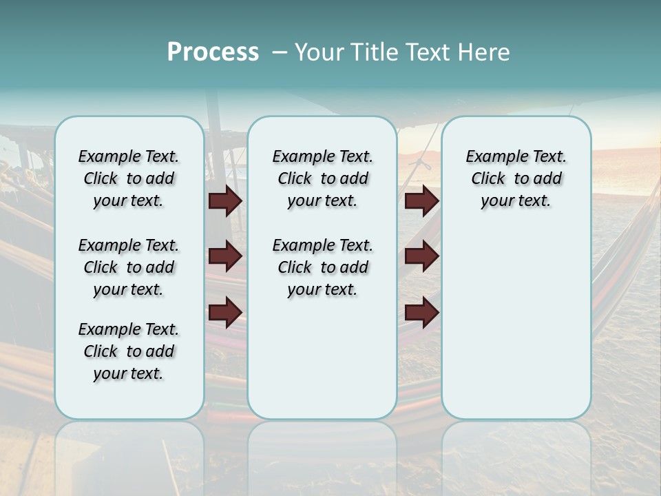 Shore Sun Colombia PowerPoint Template