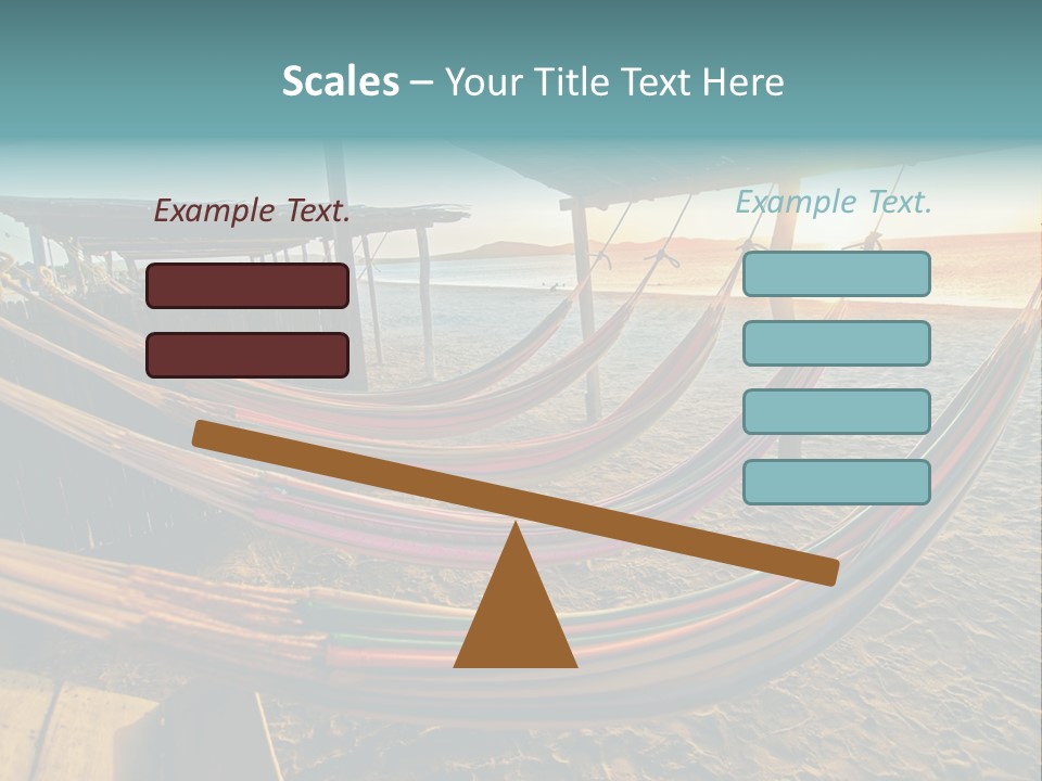 Shore Sun Colombia PowerPoint Template