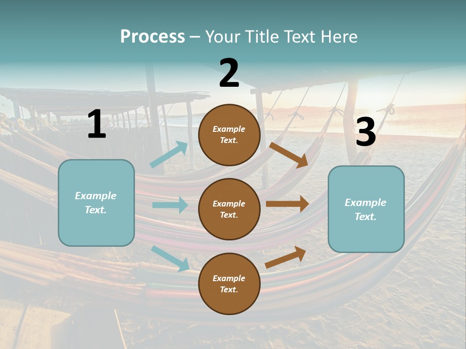 Shore Sun Colombia PowerPoint Template