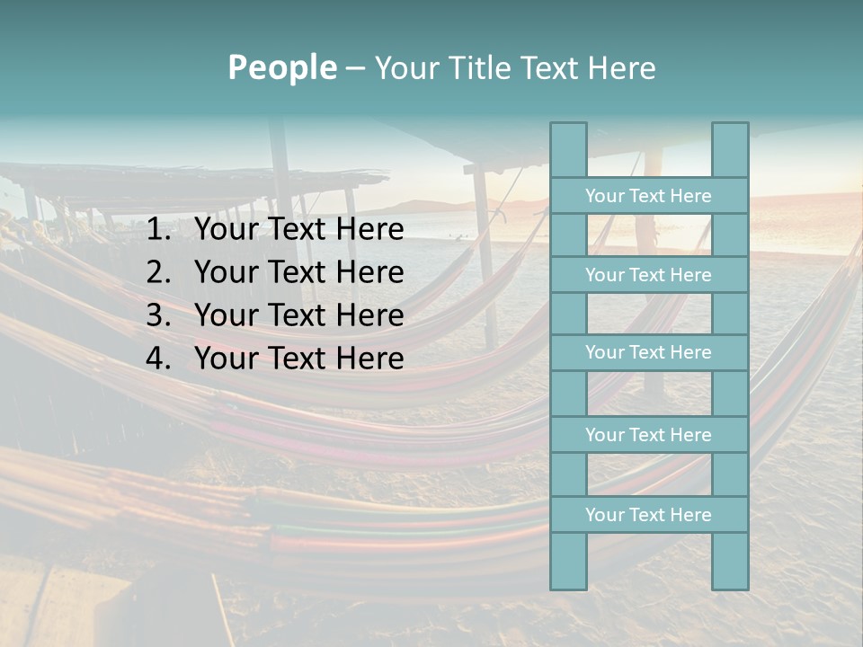 Shore Sun Colombia PowerPoint Template