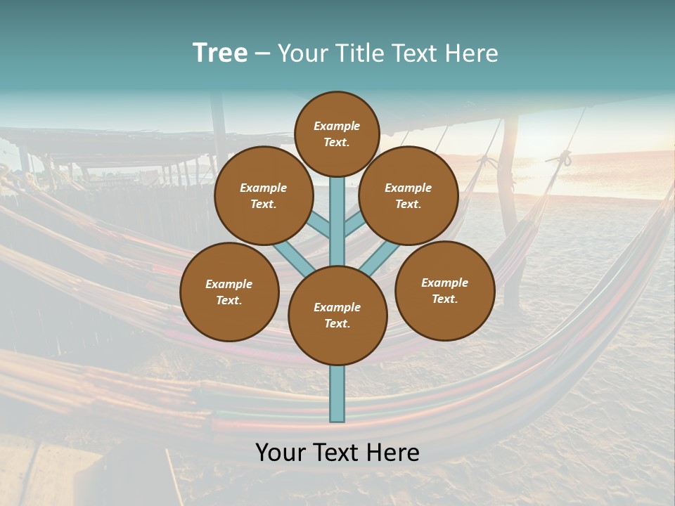 Shore Sun Colombia PowerPoint Template