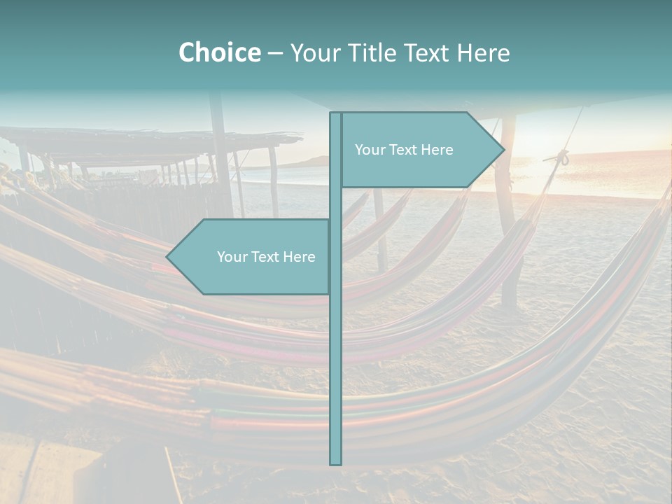 Shore Sun Colombia PowerPoint Template