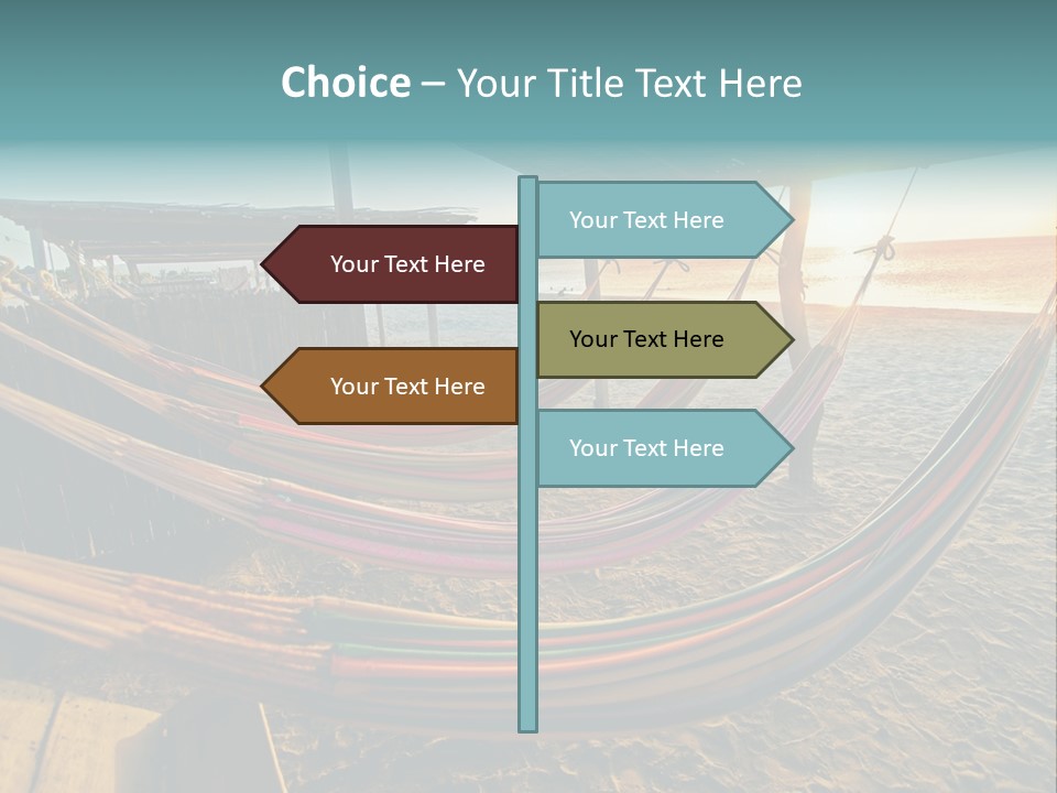 Shore Sun Colombia PowerPoint Template