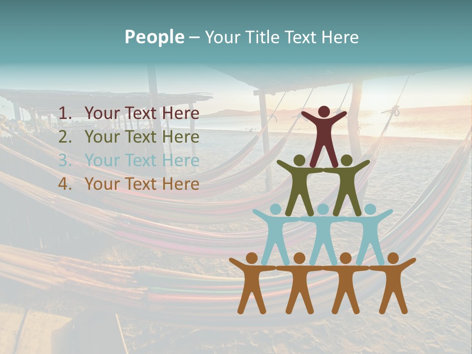 Shore Sun Colombia PowerPoint Template