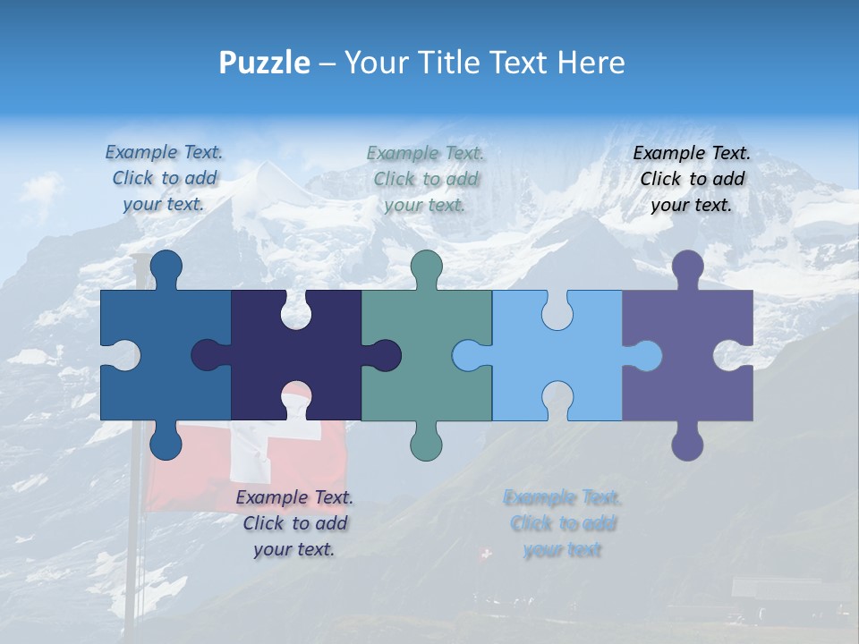 Great Hiking Travel PowerPoint Template