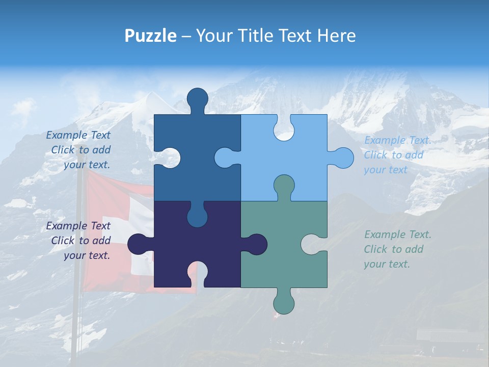Great Hiking Travel PowerPoint Template