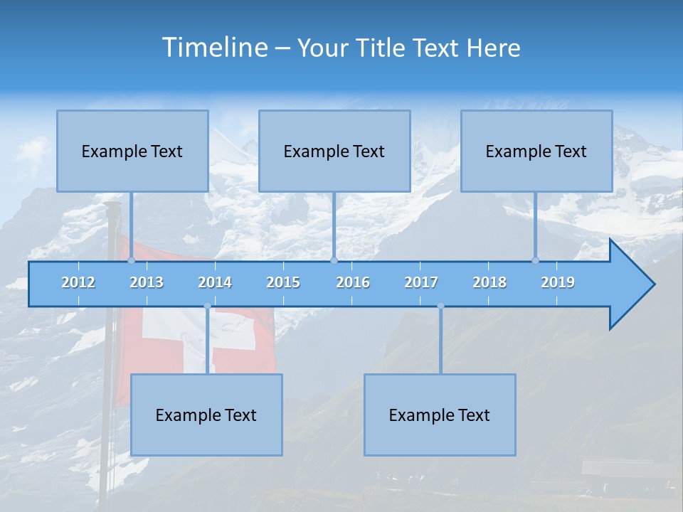 Great Hiking Travel PowerPoint Template