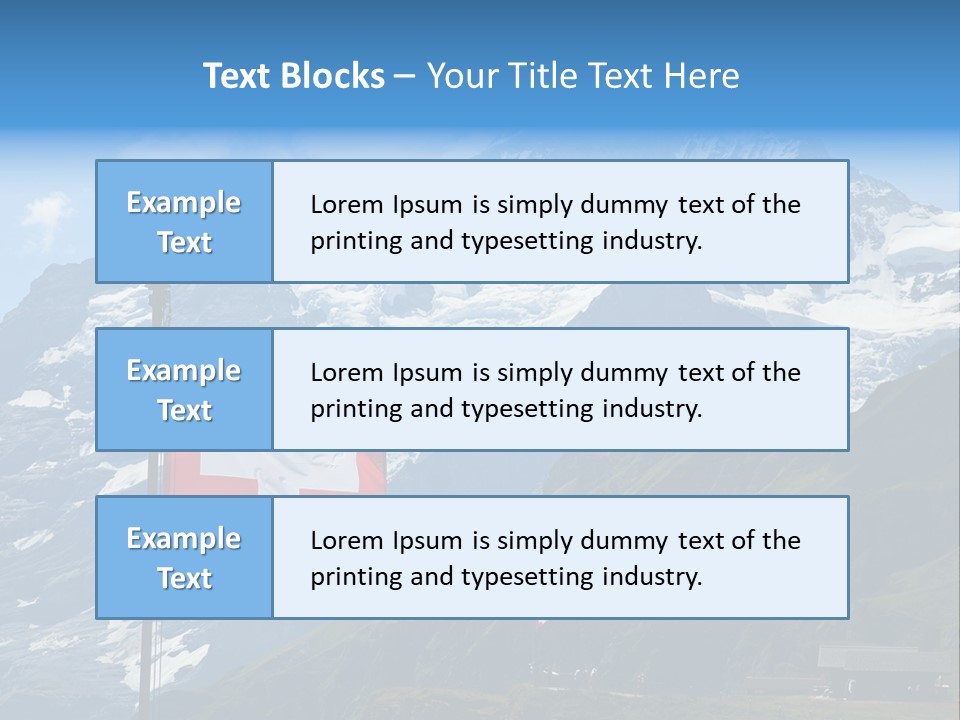 Great Hiking Travel PowerPoint Template