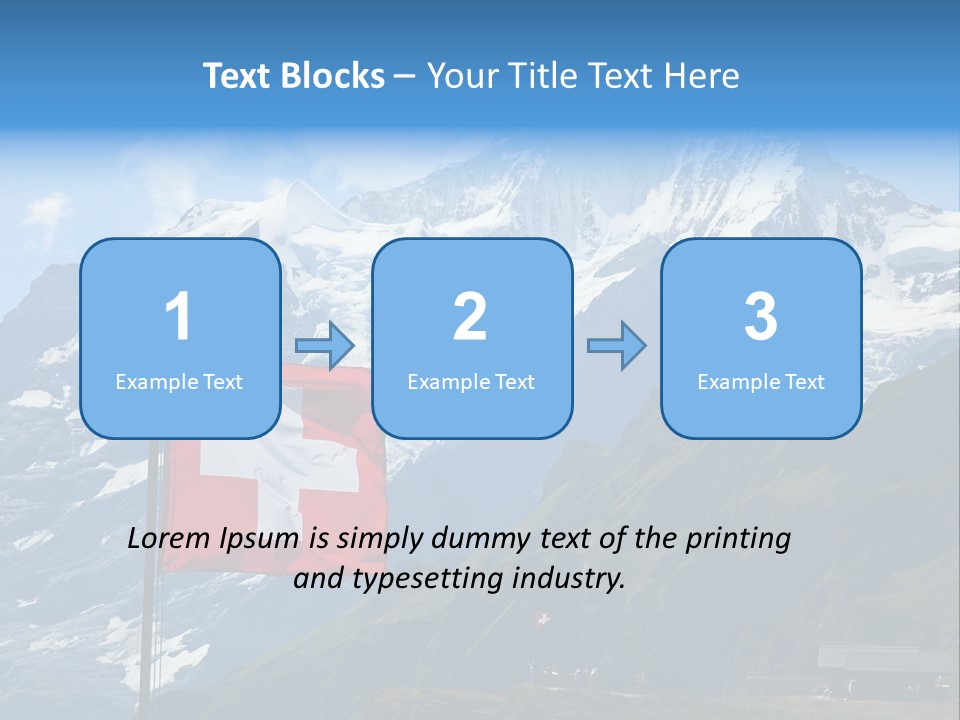 Great Hiking Travel PowerPoint Template