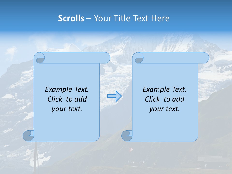 Great Hiking Travel PowerPoint Template