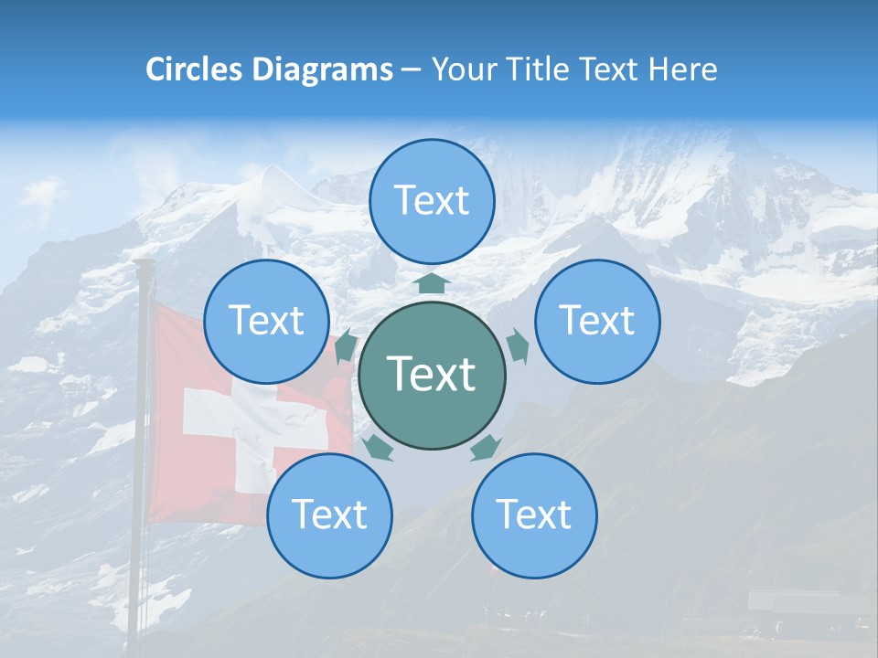 Great Hiking Travel PowerPoint Template