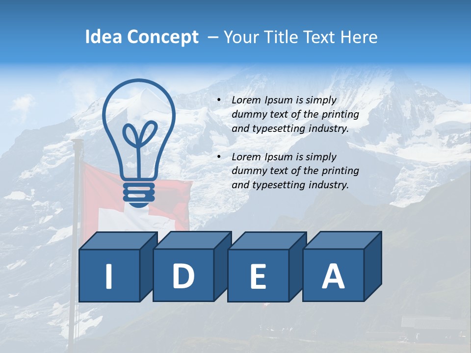 Great Hiking Travel PowerPoint Template