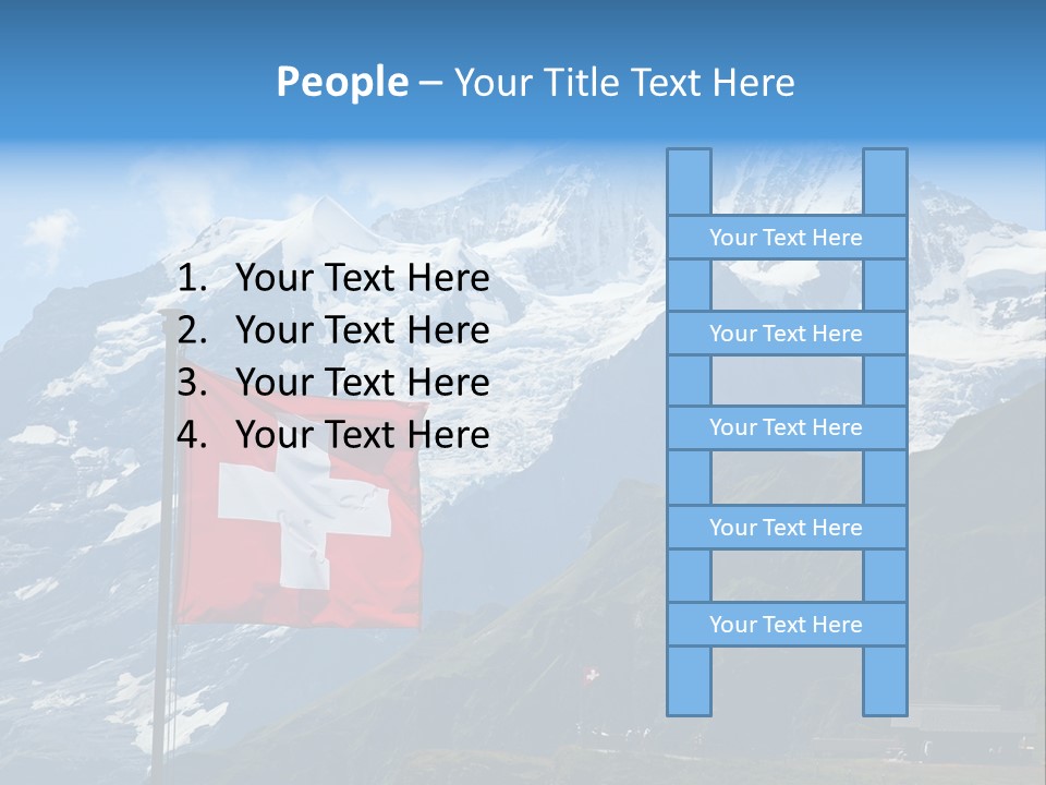 Great Hiking Travel PowerPoint Template