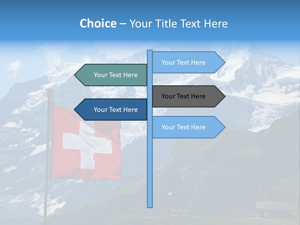 Great Hiking Travel PowerPoint Template