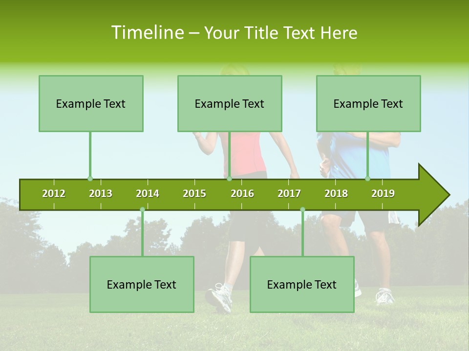 Being Move Woman PowerPoint Template