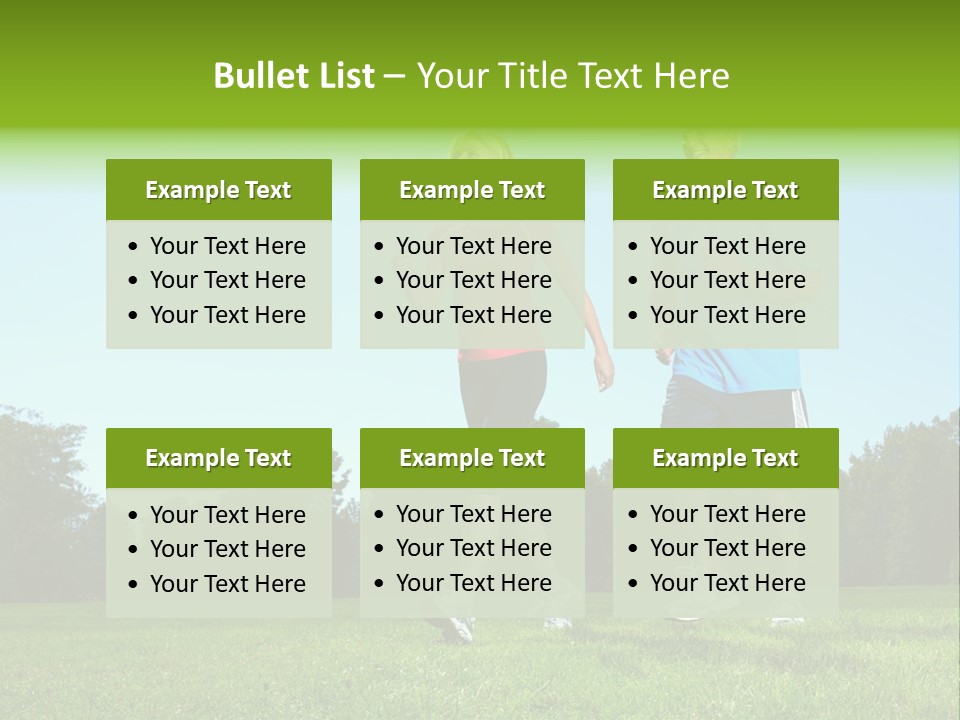 Being Move Woman PowerPoint Template