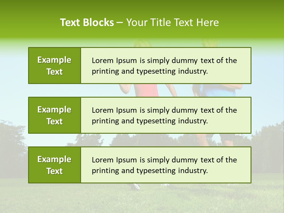 Being Move Woman PowerPoint Template