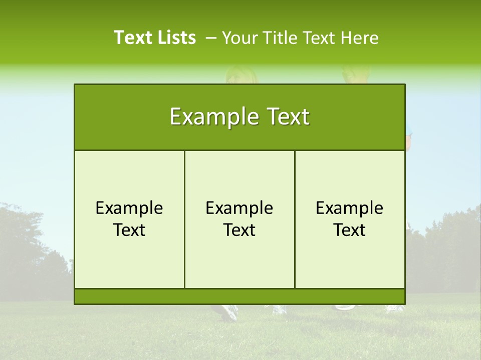 Being Move Woman PowerPoint Template