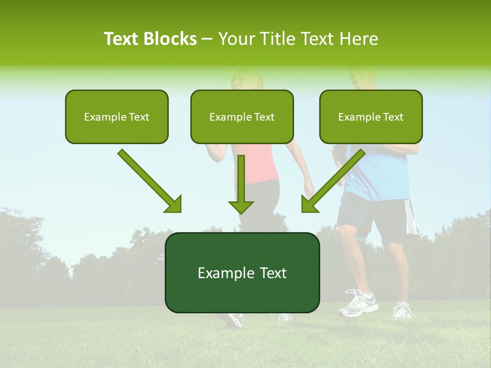 Being Move Woman PowerPoint Template