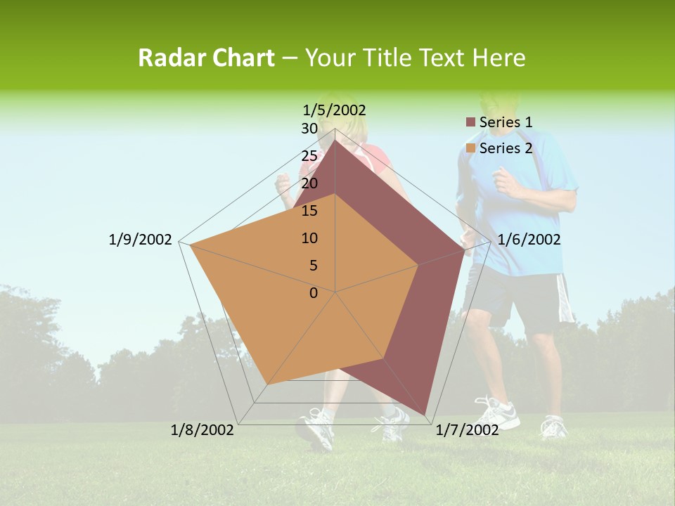 Being Move Woman PowerPoint Template