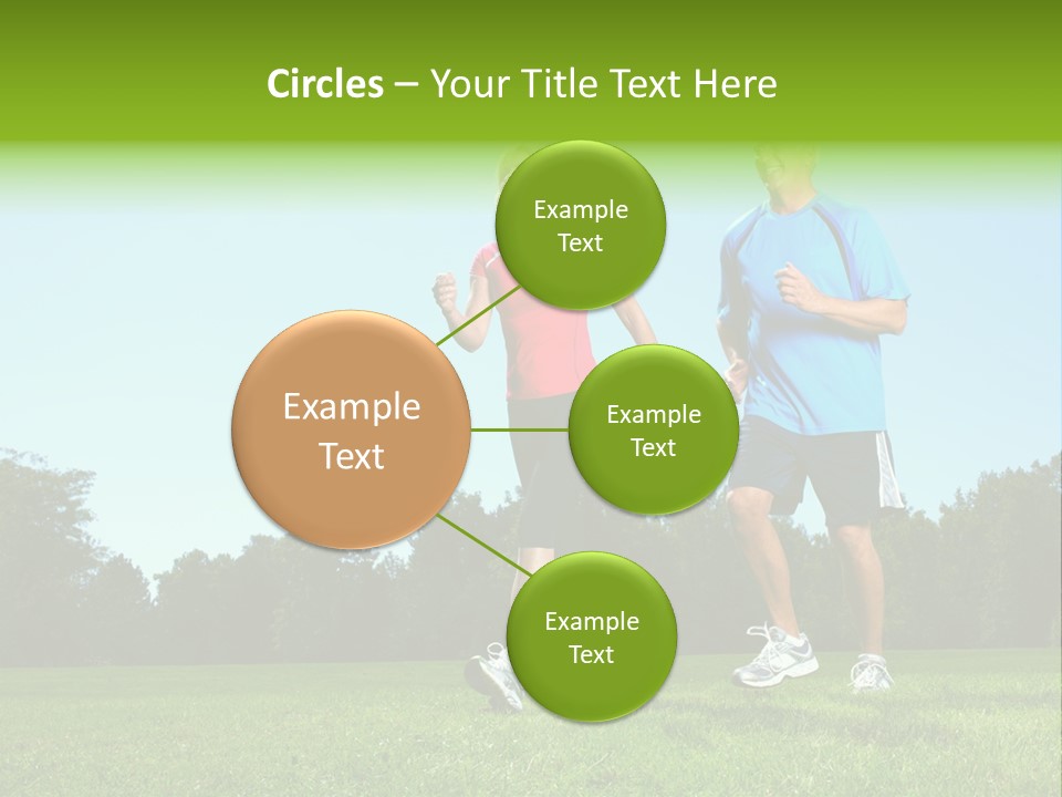 Being Move Woman PowerPoint Template