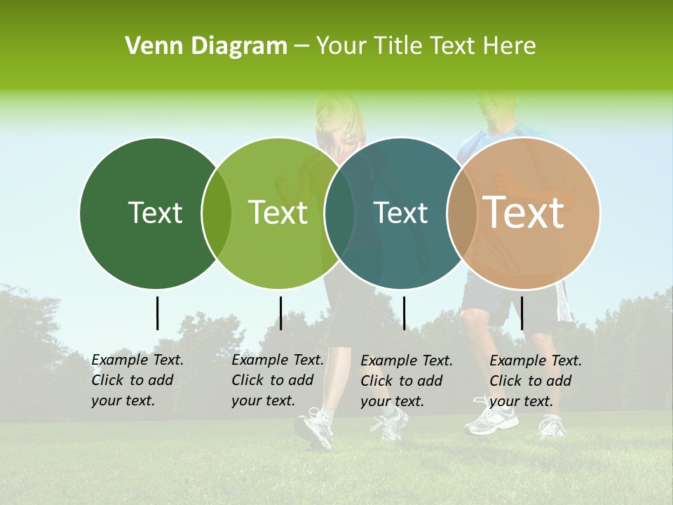 Being Move Woman PowerPoint Template