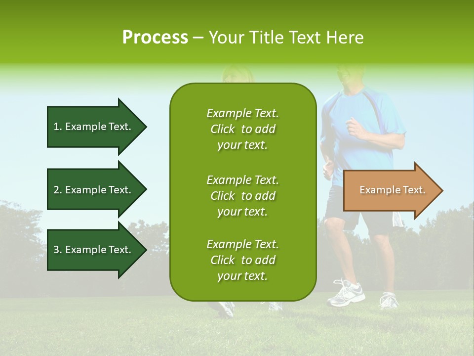 Being Move Woman PowerPoint Template