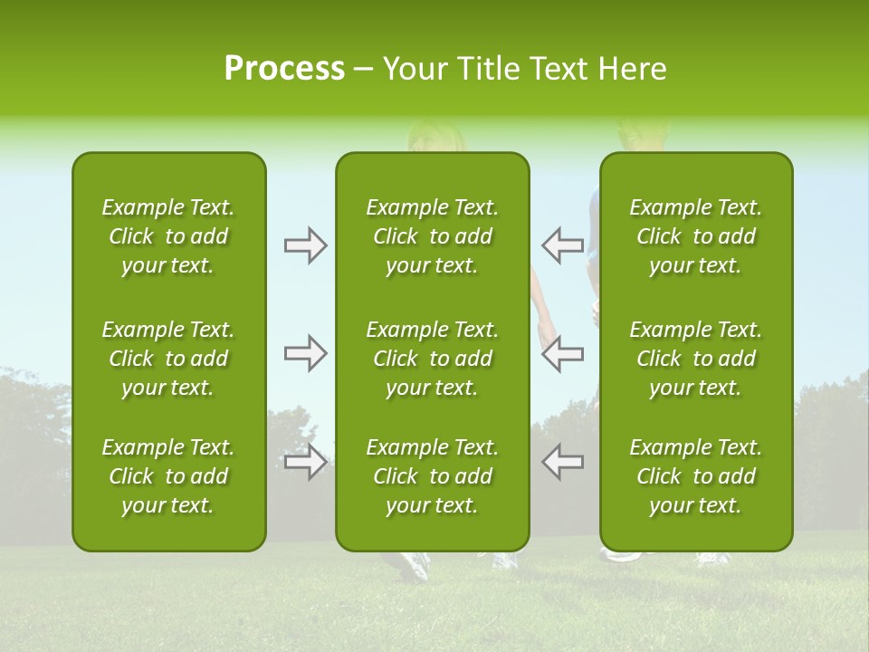 Being Move Woman PowerPoint Template