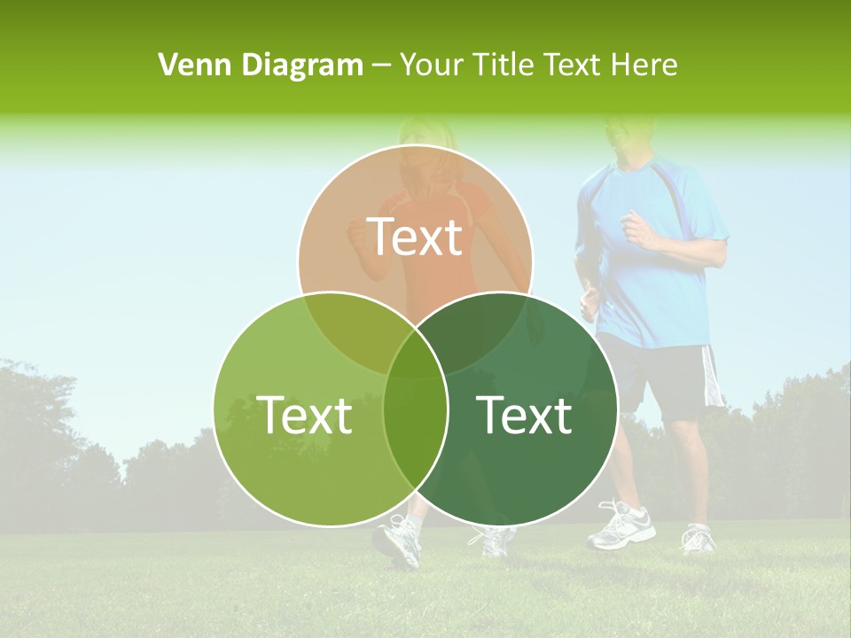 Being Move Woman PowerPoint Template