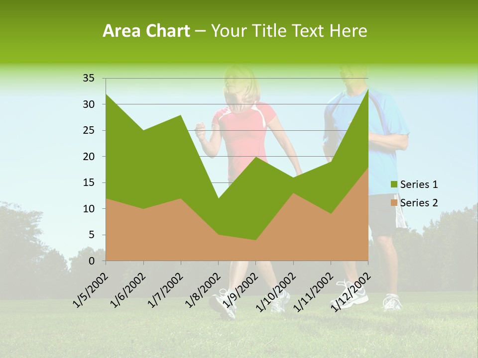 Being Move Woman PowerPoint Template