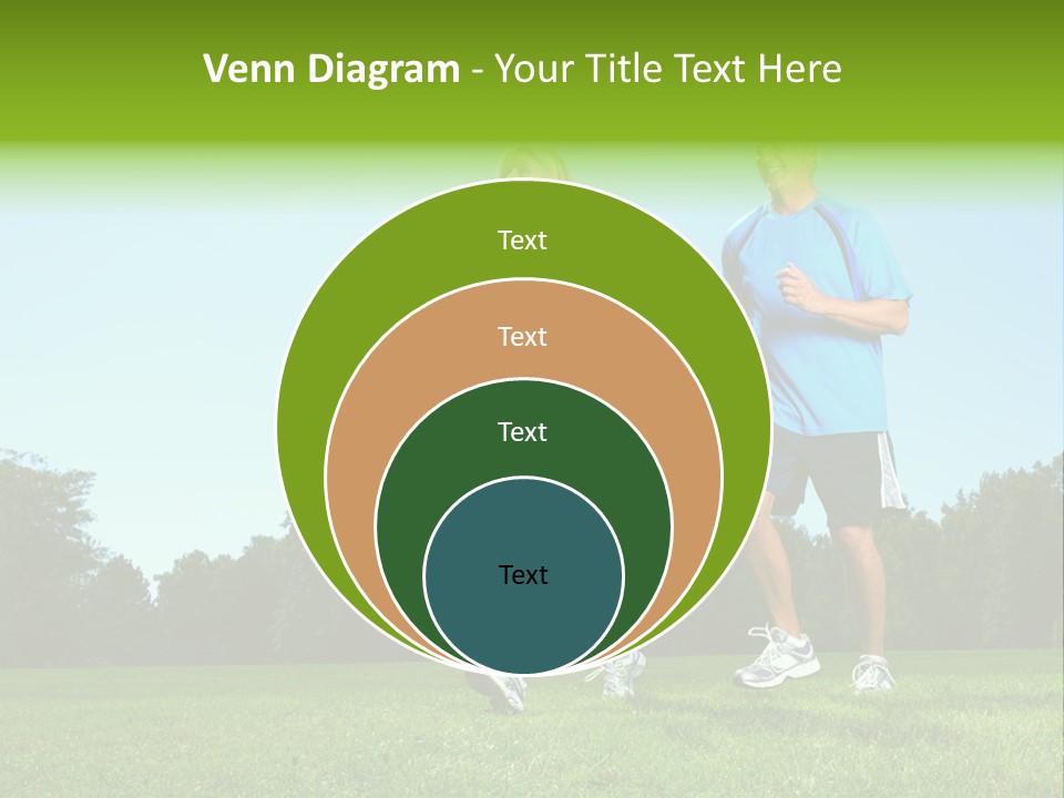 Being Move Woman PowerPoint Template