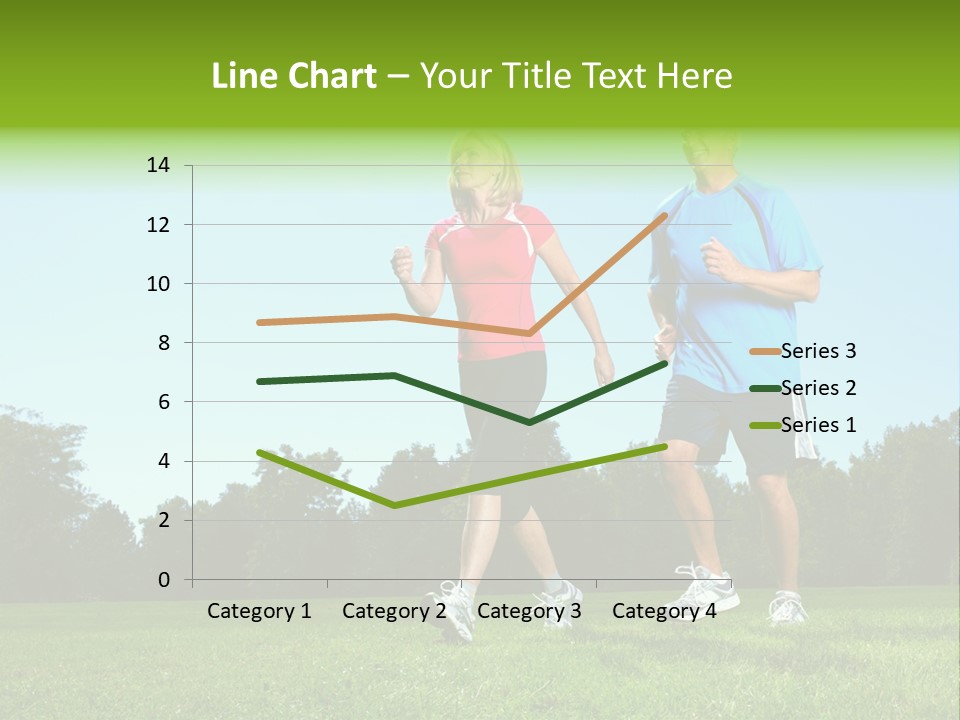 Being Move Woman PowerPoint Template