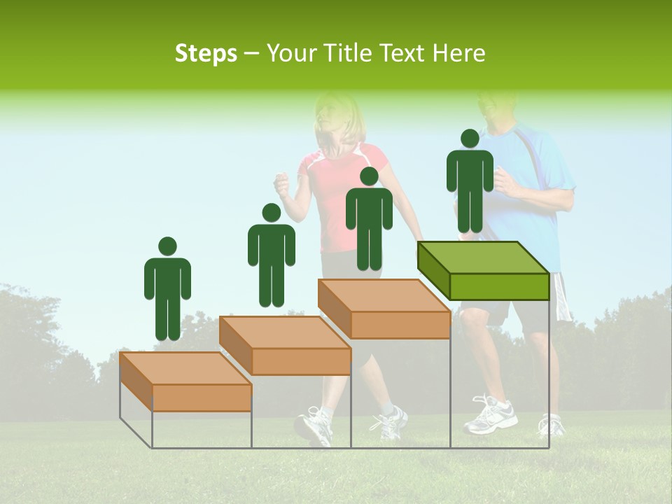 Being Move Woman PowerPoint Template