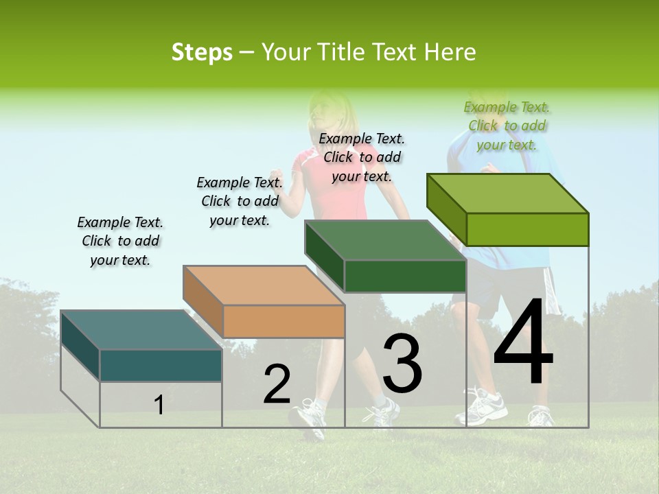 Being Move Woman PowerPoint Template